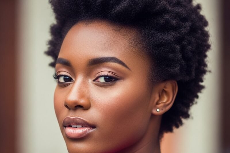 black woman hair cut style