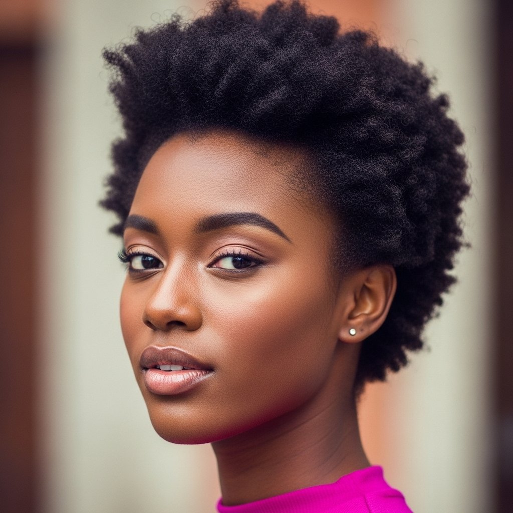black woman hair cut style